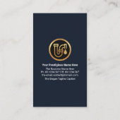 Damp Walls Water Seepage Home Plug Service Visitekaartje (Achterkant)