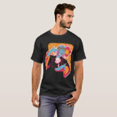 Dampend schedel trip. t-shirt (Voorkant volledig)