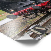 Dampflok 50 3501 foto afdruk (Hoek)