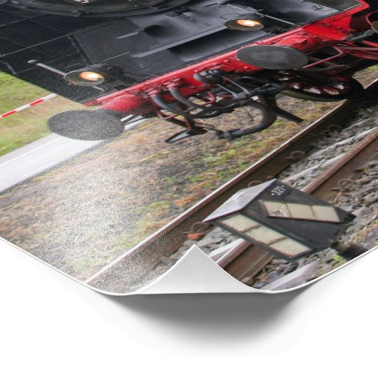 Dampflok 50 3501 foto afdruk (Hoek)