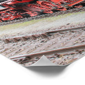 Dampflok 52 8154 poster (Hoek)