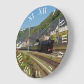 Dampflok mit Sonderzug in Lorch Grote Klok (Hoek)