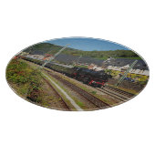 Dampflok mit Sonderzug in Lorch Snijplank (Hoek)