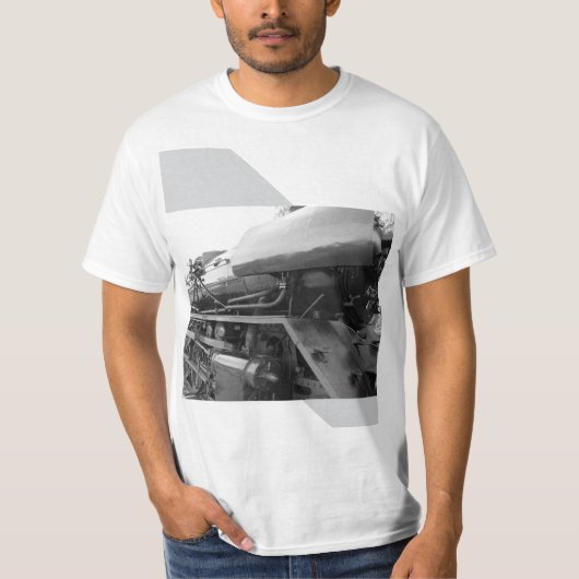 Dampflok  t-shirt (Voorkant)