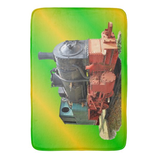 Dampflokomotive Badmat (Voorkant Verticaal)