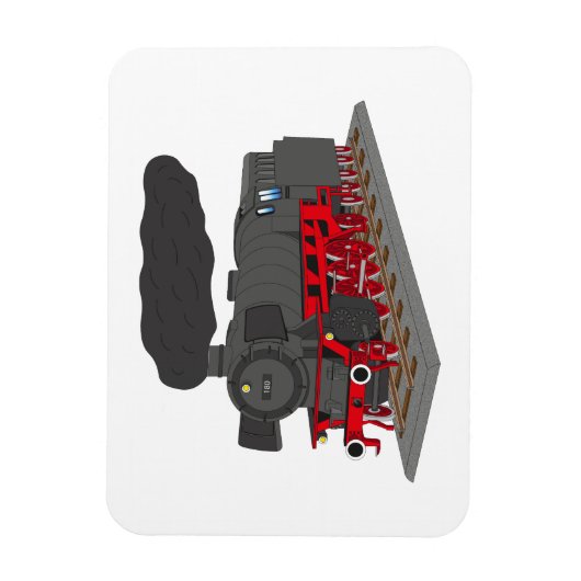 Dampflokomotive Magneet (Verticaal)