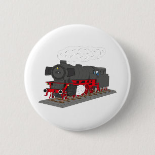 Dampflokomotive Ronde Button 5,7 Cm