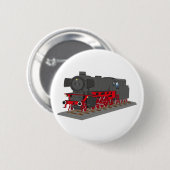 Dampflokomotive Ronde Button 5,7 Cm (Voorkant /achterkant)