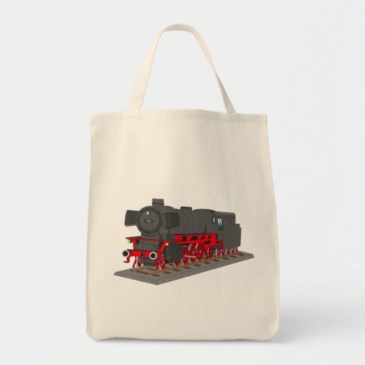 Dampflokomotive Tote Bag (Voorkant)