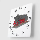 Dampflokomotive Vierkante Klok (Hoek)
