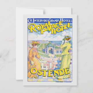 Dampfschiffahrt Zürichsee Vintage Poster 1900 Briefkaart