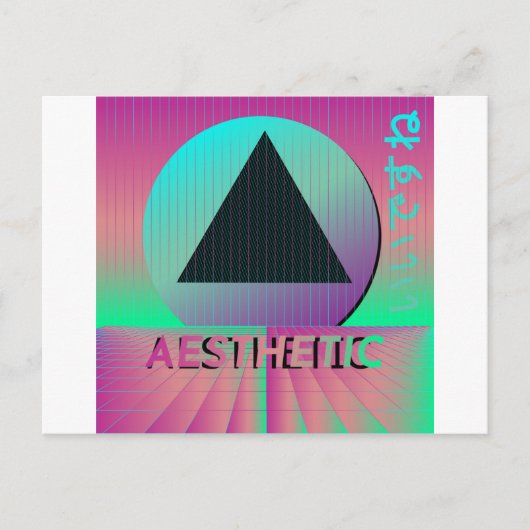 dampgolf esthetisch briefkaart (Voorkant)