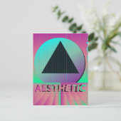 dampgolf esthetisch briefkaart (Staand voorkant)