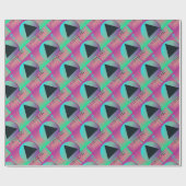 dampgolf esthetisch cadeaupapier (Vlak)