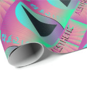 dampgolf esthetisch cadeaupapier (Rol Hoek)