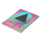 dampgolf esthetisch notitieblok (Linkerzijde)