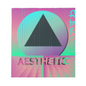 dampgolf esthetisch notitieblok (Voorkant)