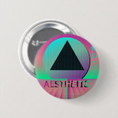 dampgolf esthetisch ronde button 5,7 cm (Voorkant /achterkant)