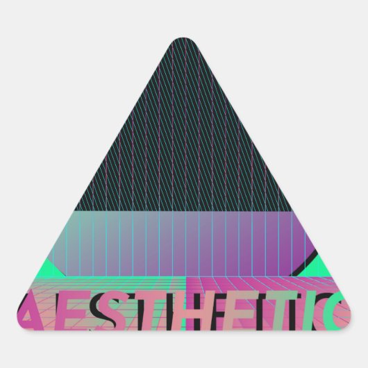 dampgolf esthetisch sticker (Voorkant)