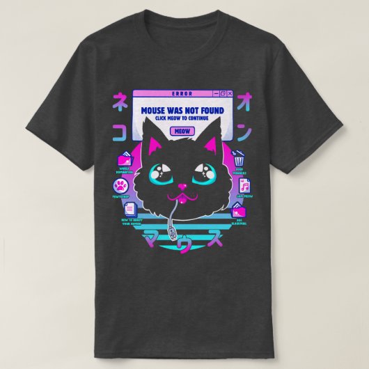 Dampgolf kattenmuis niet gevonden door Tobe Fonsec T-shirt (Design voorkant)