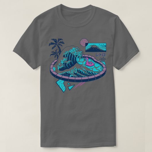 Dampgolf-pool T-shirt (Design voorkant)