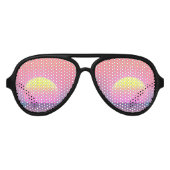 dampgolf tinten aviator zonnebril (Voorkant)