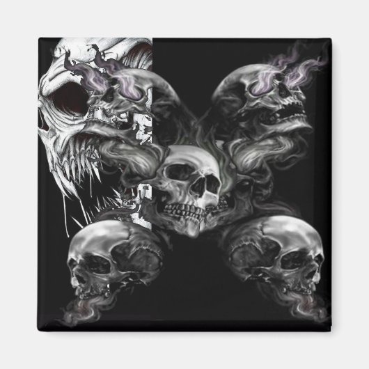 dampmagneet magneet (Voorkant)