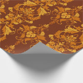  dampmonster vinatge, naadloos patroon cadeaupapier (Hoek)