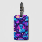 dampreverie bagagelabel (Voorkant (verticaal))