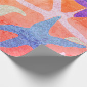  dampstaartwapier cadeaupapier (Hoek)