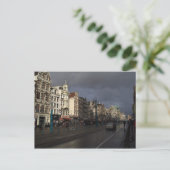 Damrak, Amsterdam Briefkaart (Staand voorkant)