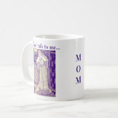  Damsel in nood Funny Praat niet tegen me Koffiemok (Voorkant links)