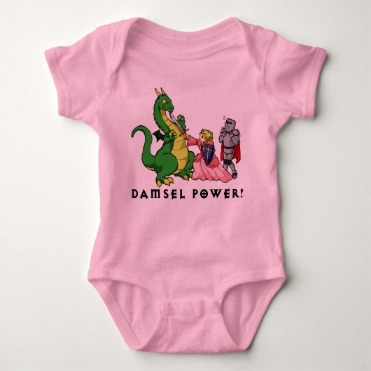Damsel Power Romper (Voorkant)