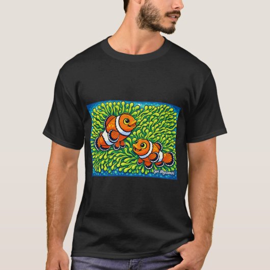 damselfishes De Clownvis T-shirt (Voorkant)