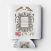 Damselflies, Caterpilaren, anjers en dichter Blikjeskoeler (Achterkant)