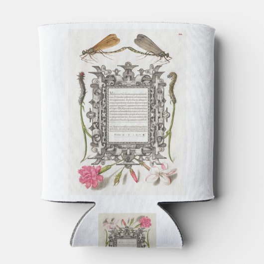 Damselflies, Caterpilaren, anjers en dichter Blikjeskoeler (Achterkant)