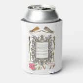 Damselflies, Caterpilaren, anjers en dichter Blikjeskoeler (Blikje Achterkant)