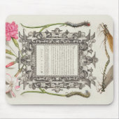 Damselflies, Caterpilaren, anjers en dichter Muismat (Voorkant)