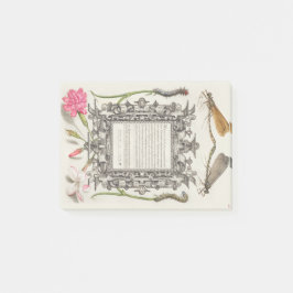 Damselflies, Caterpilaren, anjers en dichter Post-it® Notes