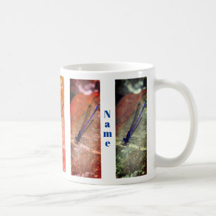 Damselfly Dragonfly Natuur - Gepersonaliseerd Koffiemok