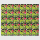 Damselfly en Roos Cadeaupapier (Vlak)