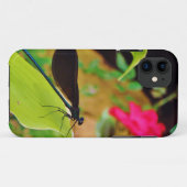 Damselfly en Roos Case-Mate iPhone Case (Achterkant (horizontaal))