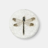 Damselfly Fossil, Fossil Butte NM, Wyoming Magneet (Voorkant)