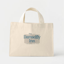 Damselfly Inn Canvas tassen
