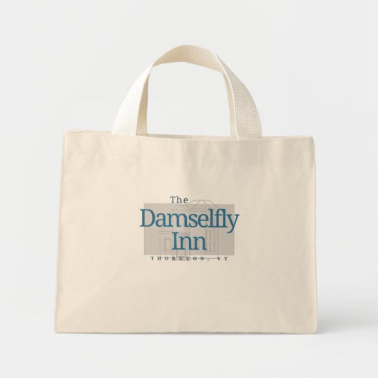 Damselfly Inn Canvas tassen (Voorkant)