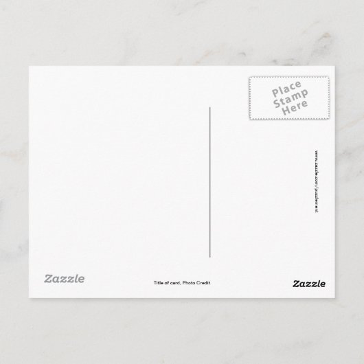 Damwild, Friedrich Gauermann, 1833 Briefkaart (Achterkant)