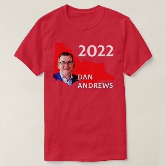 Dan Andrews 2022 T-shirt (Design voorkant)