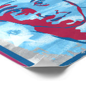 Dan Bern Nieuwe Amerikaanse taal Vinyl Art Poster (Hoek)