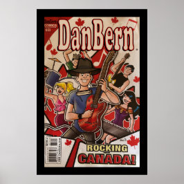 Dan Bern Rockin Canada! Poster