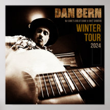 Dan Bern Winter Tour 2024 Poster
